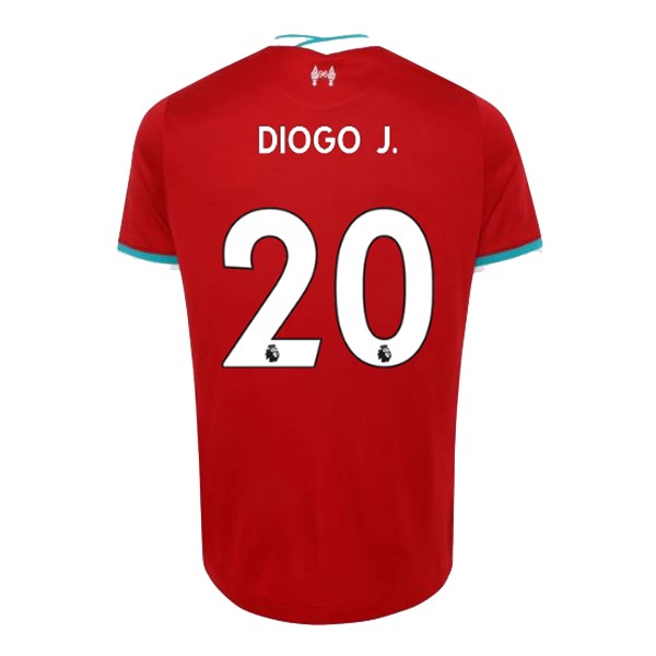 Camiseta Liverpool NO.20 Diogo Jota Replica Primera Ropa 2020/21 Rojo